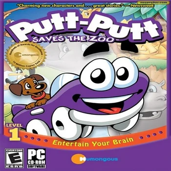 Humongous Entertainment Putt Putt Saves The Zoo PC Game